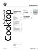 GE PGP990DENBB Owner's manual