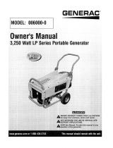 Generac LP3250-6000-0 Owner's manual