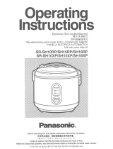 Panasonic SR-SH18RP Owner's manual