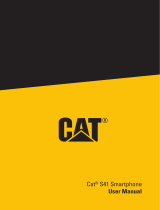 CAT PHONES CS41SBBNAMUN User manual