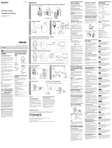 Sony MDR-RF895RK Owner's manual