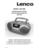 Lenco SCD-680 User manual