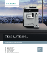 Siemens TE803M09GB User manual