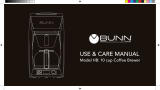 Bunn HB User manual