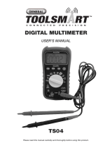 General Tools & Instruments TS04 User manual