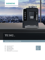 Siemens TE502206RW/10 User manual