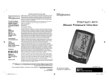 HoMedics Walgreens Premium Arm Blood Pressure Monitor Owner's manual