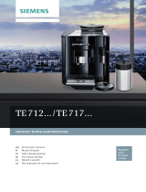 Siemens TE717209RW/01 User manual