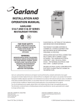 Garland Master Series Gas Ranges with Valve-Controlled Griddle Top User manual