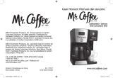 Mr. Coffee BVMC-DMX85-RB User manual