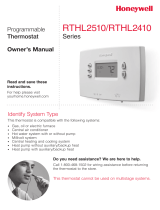 Honeywell RTH2410 Series Owner's manual