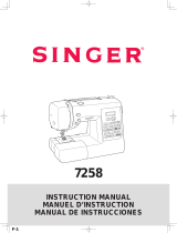 SINGER 7258 Owner's manual