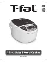 T-Fal 10 in 1 Rice and Multicooker User manual