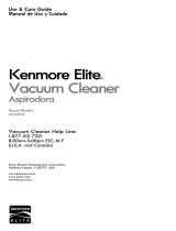 Kenmore Elite 11621814411 Owner's manual