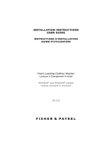 Fisher & Paykel WH2424F1 User manual