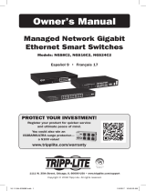 Tripp Lite Managed Network Gigabit Ethernet Smart Switches Owner's manual
