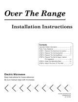 Amana MMV5165AAW Installation guide