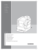 Siemens TE503521DE/06 Owner's manual