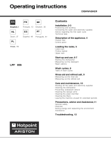 Hotpoint-Ariston LFF 835 Owner's manual