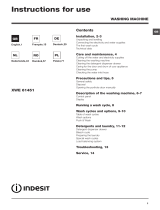 Indesit XWE 61451 W EU Owner's manual