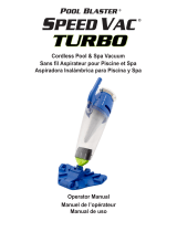 Water Tech SPEED VAC TURBO User manual