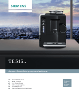 Siemens TE515201RW/05 User manual