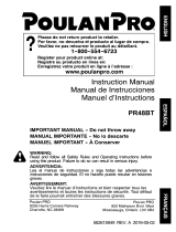 Poulan 967087101 Owner's manual