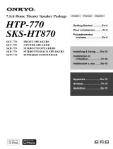 ONKYO SKS-HT870 Owner's manual