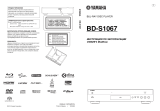Yamaha BD-S1067 Titan User manual