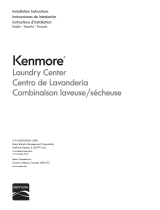 Kenmore 41761712510 Installation guide