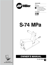 Miller S-74 MPa Owner's manual