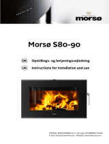 Morso S80-90 insert Operating instructions