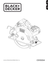 BLACK+DECKER CS1004 User manual