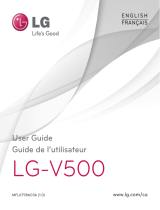 LG G-PAD-V500 User manual