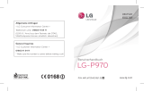 LG LGP970 User manual