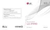 LG Optimus 2X (P990) User manual