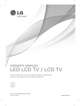 LG 42CS460T User manual