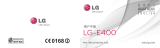 LG LGE400.AORPBK User manual