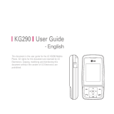 LG KG290.ACAFBK User manual