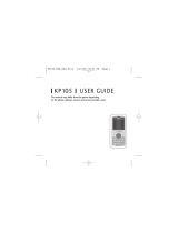 LG KP105 User manual