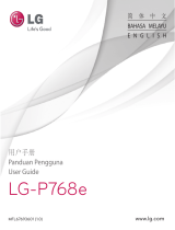 LG LGP768E.ASEAWH Owner's manual