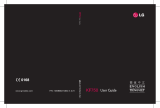 LG KF750.AORFBK User manual