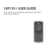 LG KP135 Owner's manual