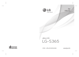 LG LGS365 User manual