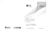 LG LGT510 User manual