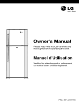 LG GR-B352VL Owner's manual