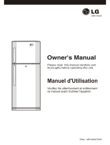 LG GR-B386VMT Owner's manual