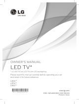 LG 42LB552V User manual