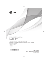 LG 39LB570V User manual