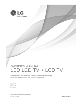 LG 42LS3400 User manual